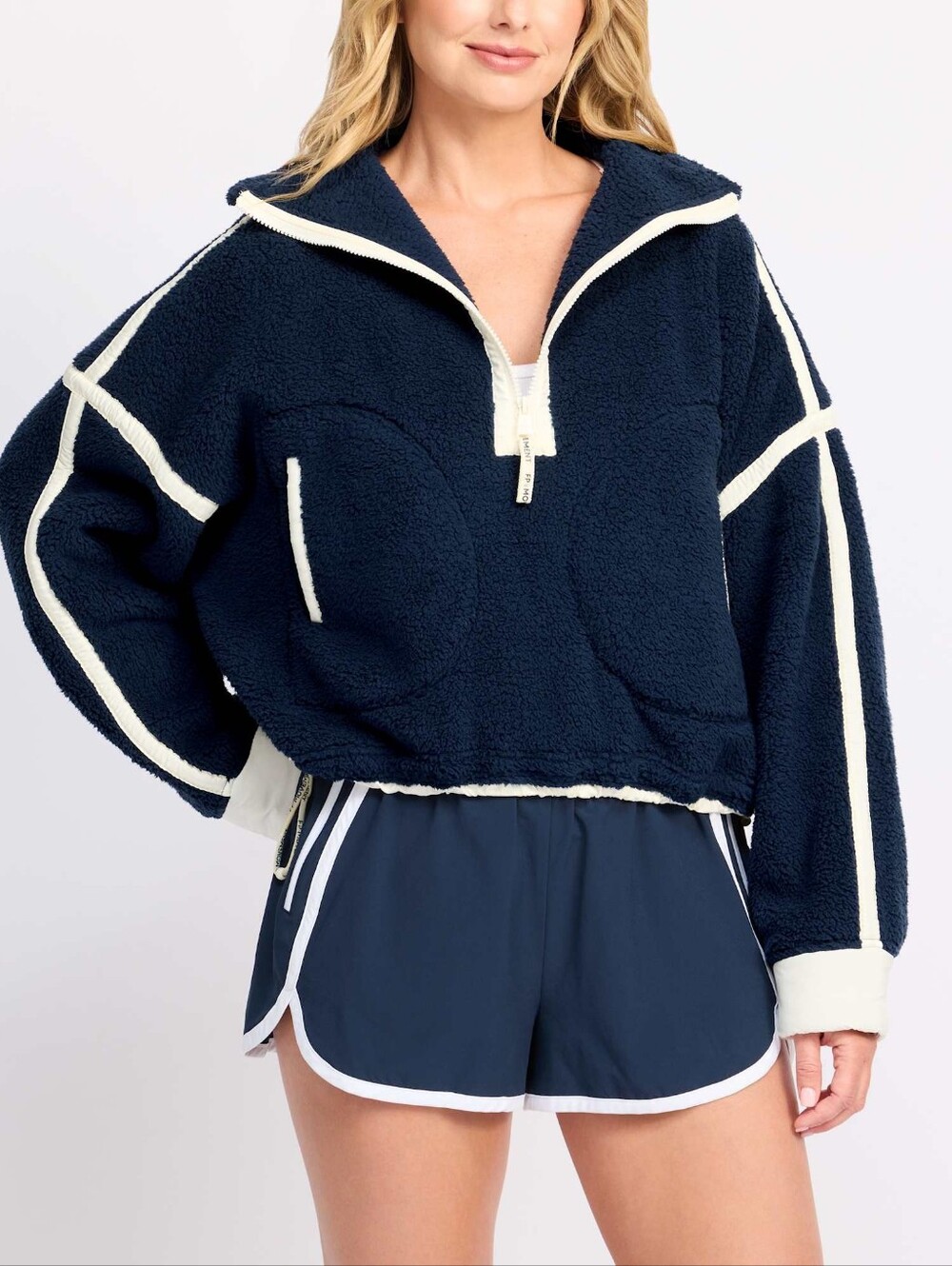 FP Movement by Free People Mountain High Half-Zip Pullover Small